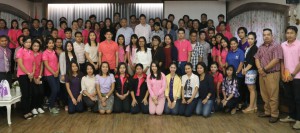 รองคณบดี ทั้ง 3 ฝ่าย หัวหน้าสาขาวิชาทั้ง 9 สาขา และบุคลากร เข้าร่วม”โครงการเตรียมความพร้อมด้านวิเทศสัมพันธ์สู่ประชาคมอาเซียน”