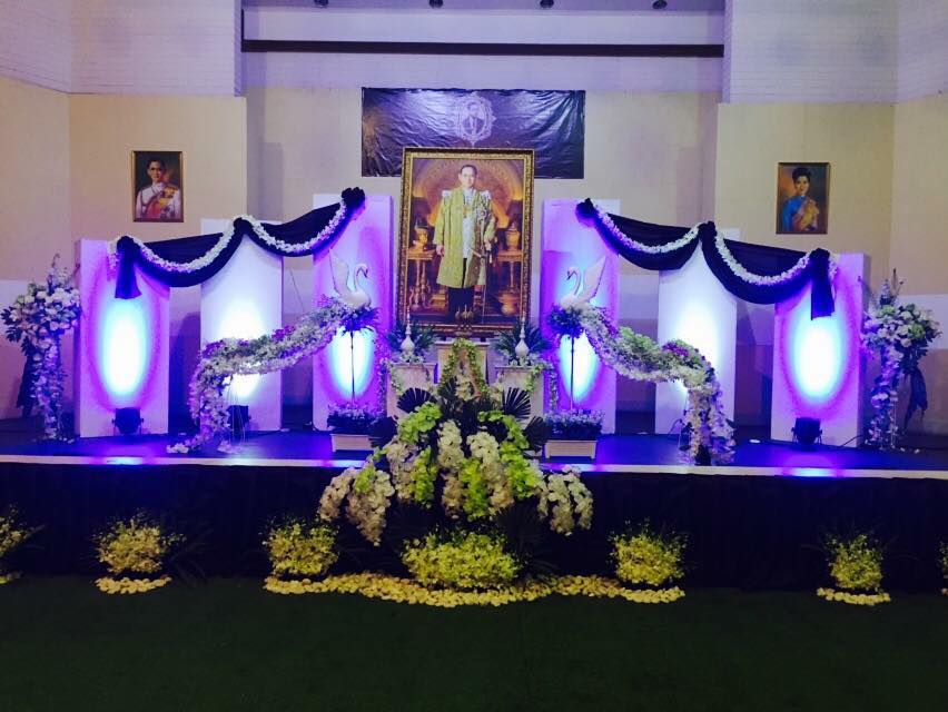พิธีบำเพ็ญกุศล สวดอภิธรรมเพื่อถวายเป็นพระราชกุศล พระบาทสมเด็จพระเจ้าอยู่หัวภูมิพลอดุลยเดช