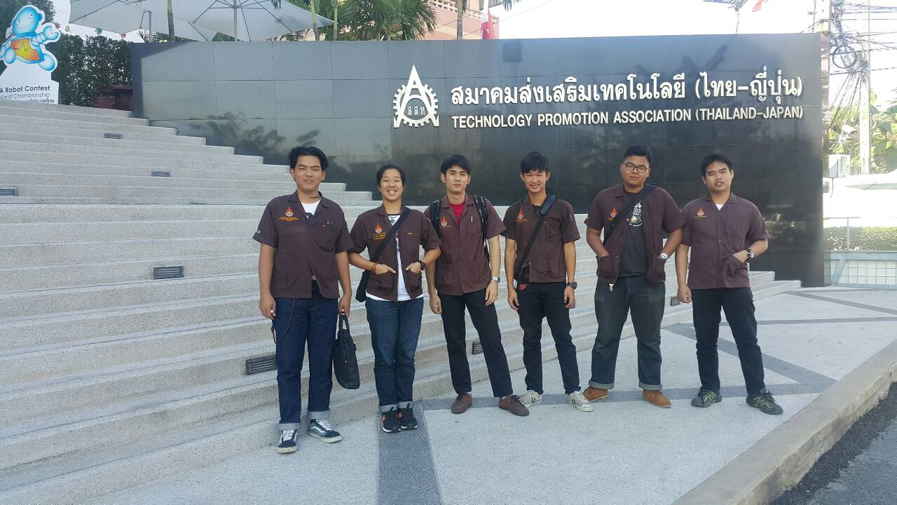 นักศึกษาสาขาวิชาวิศวกรรมเมคคาทรอนิกส์ คณะวิศวกรรมศาสตร์ มหาวิทยาลัยเทคโนโลยีราชมงคลรัตนโกสินทร์ ผ่านเข้ารอบชิงชนะเลิศ การแข่งขัน หุ่นยนต์ สสท PLC Competition 2017