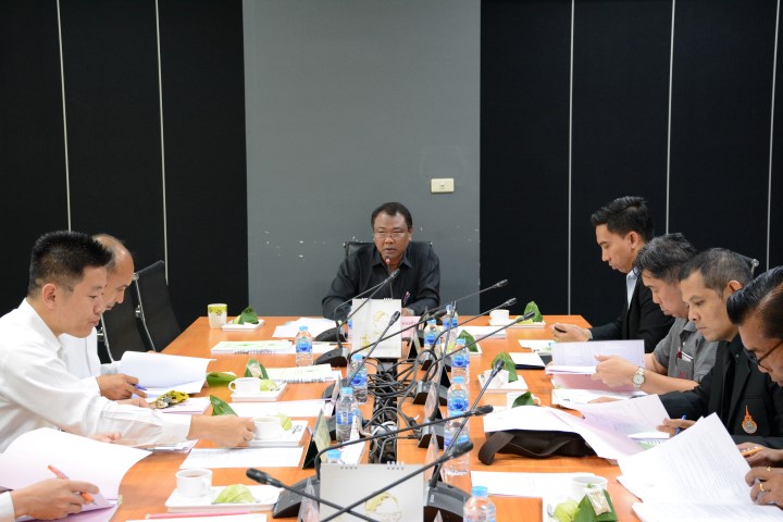 ประชุมคณะกรรมการประจำคณะวิศวกรรมศาสตร์ ครั้งที่ 3/2560