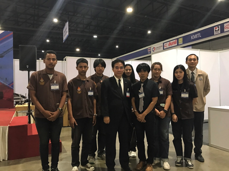 สาขาวิชาวิศวกรรมโยธา เข้าร่วมออกบูทและแสดงผลงานนวัตกรรมด้านคอนกรีต ที่สมาคมคอนกรีตแห่งประเทศไทย ได้จัดงาน  CONCRETE  ASIA  2017