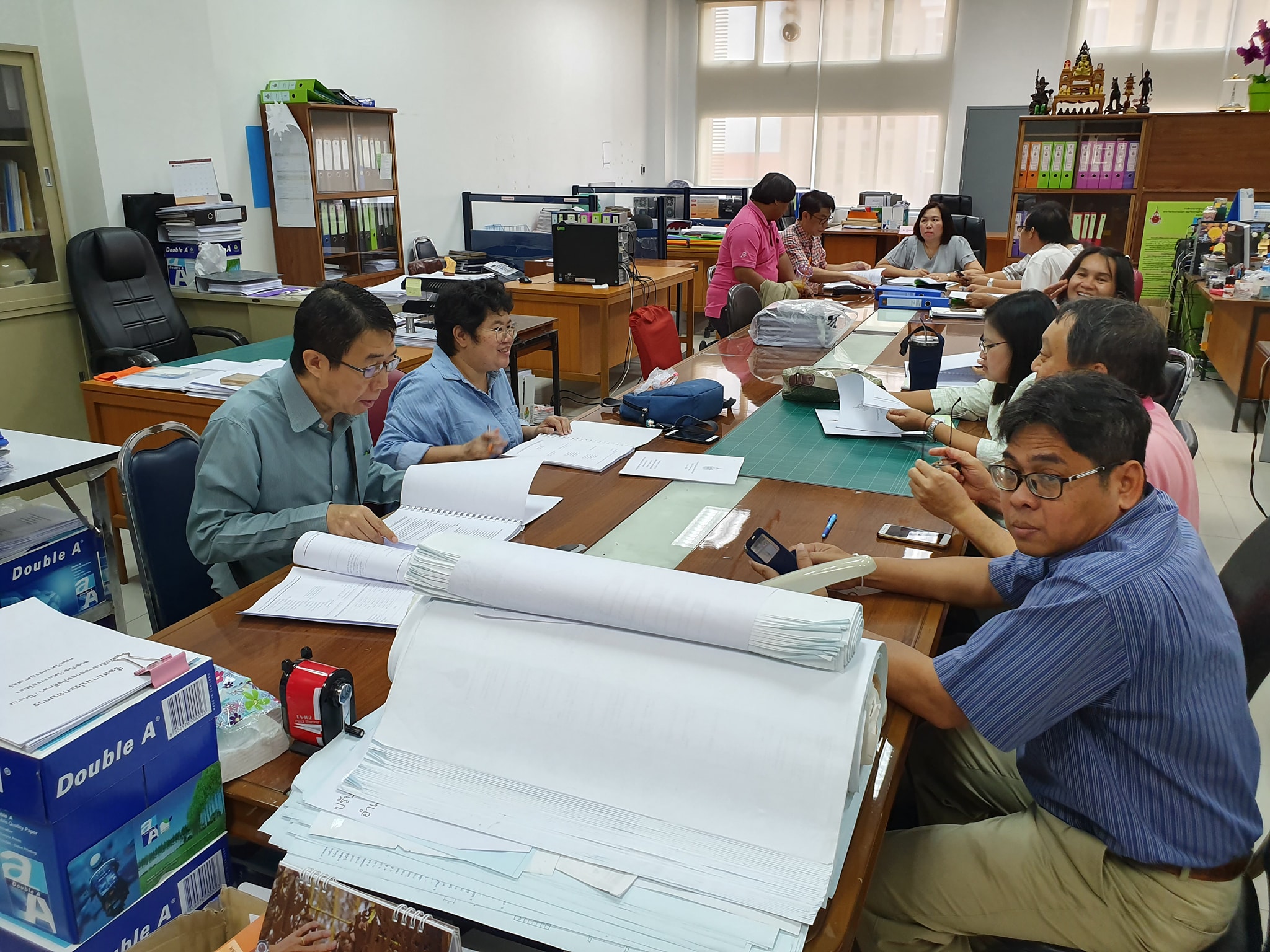 คณะวิศวกรรมศาสตร์ รับการตรวจการประเมินคุณภาพการศึกษาภายใน ระดับหลักสูตร (รอบ 9 เดือน) ประจำปีการศึกษา 2561