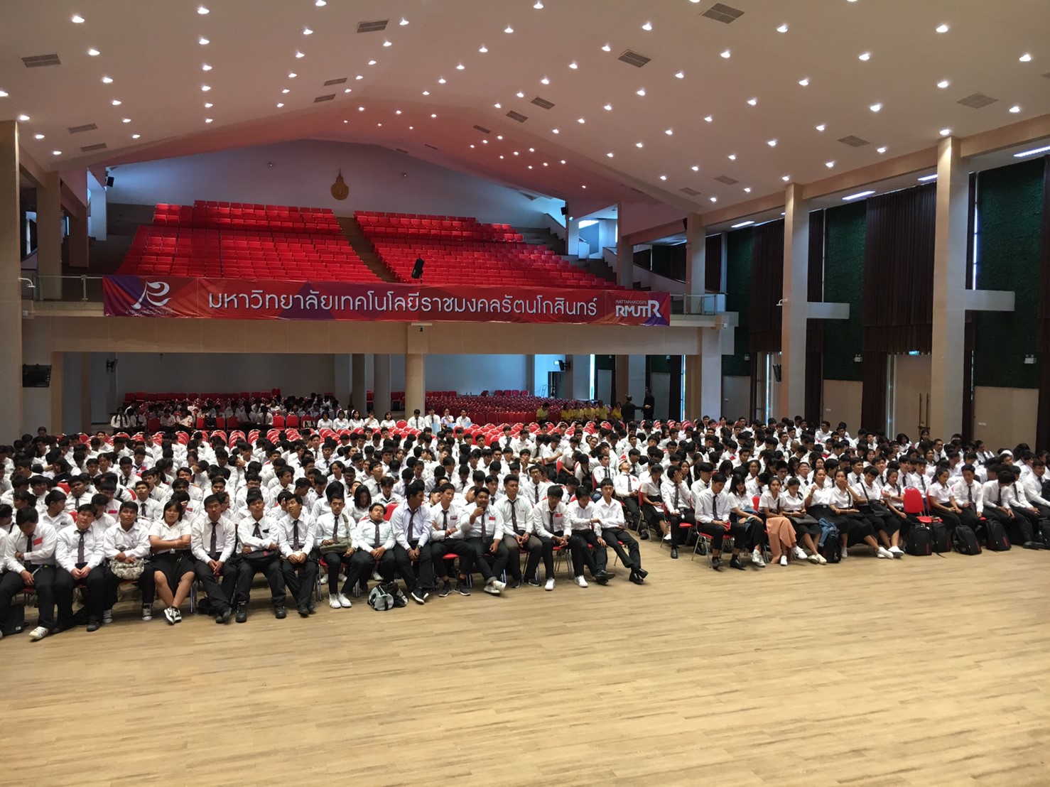 โครงการปฐมนิเทศนักศึกษาใหม่ คณะวิศวกรรมศาสตร์ ประจำปีการศึกษา 2562
