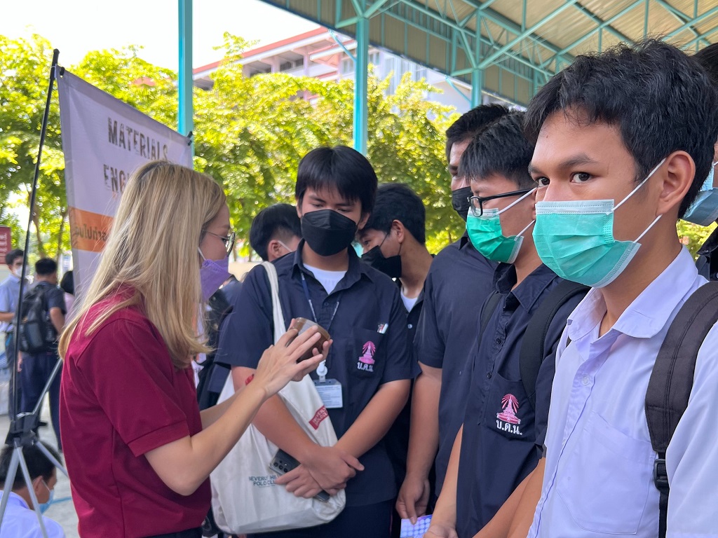 คณะวิศวกรรมศาสตร์ เข้าร่วมจัดแสดงผลงานและร่วมกิจกรรมแนะแนว “บดินทรนนท์ สร้างงาน สร้างอาชีพ” (Career Day) ครั้งที่ 1