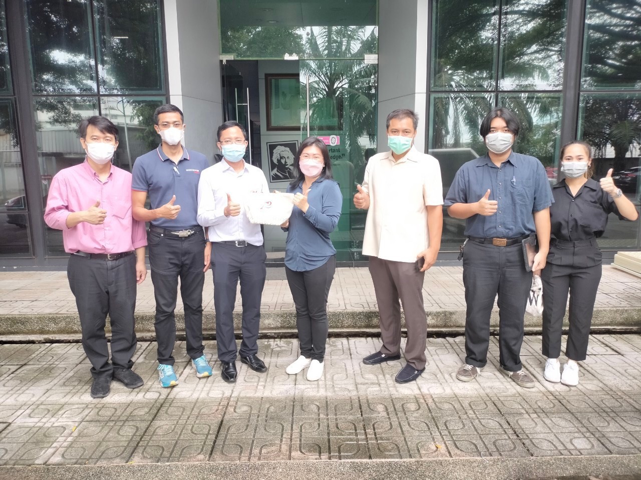 คณะวิศวกรรมศาสตร์ โดยอาจารย์สถิตเทพ สังข์ทอง คณาจารย์ และ นักศึกษา เข้าศึกษาดูงาน บริษัท ซีวิค มีเดีย จำกัด