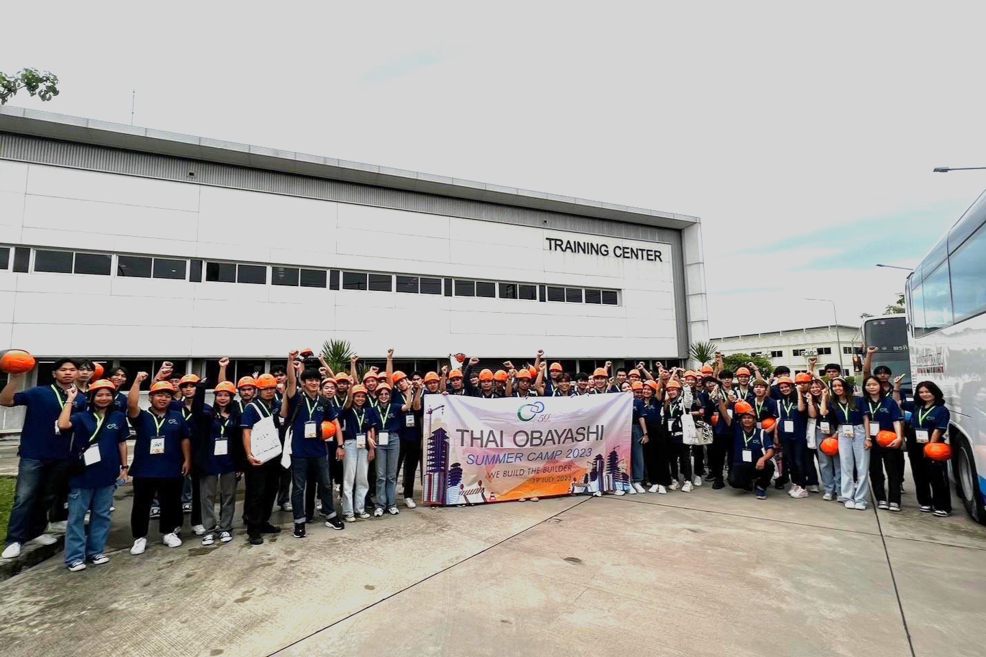 นักศึกษาสาขาวิชาวิศวกรรมโยธา เข้าร่วมโครงการ “THAI OBAYACHI WINTER CAMP 2023” โดยบริษัท นันทวัน จำกัด