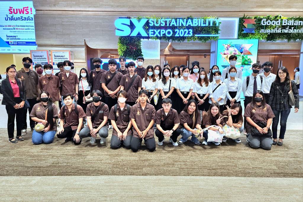 คณะวิศวกรรมศาสตร์ นำนักศึกษาเข้าร่วมนิทรรศการ Sustainability Expo (SX 2023)