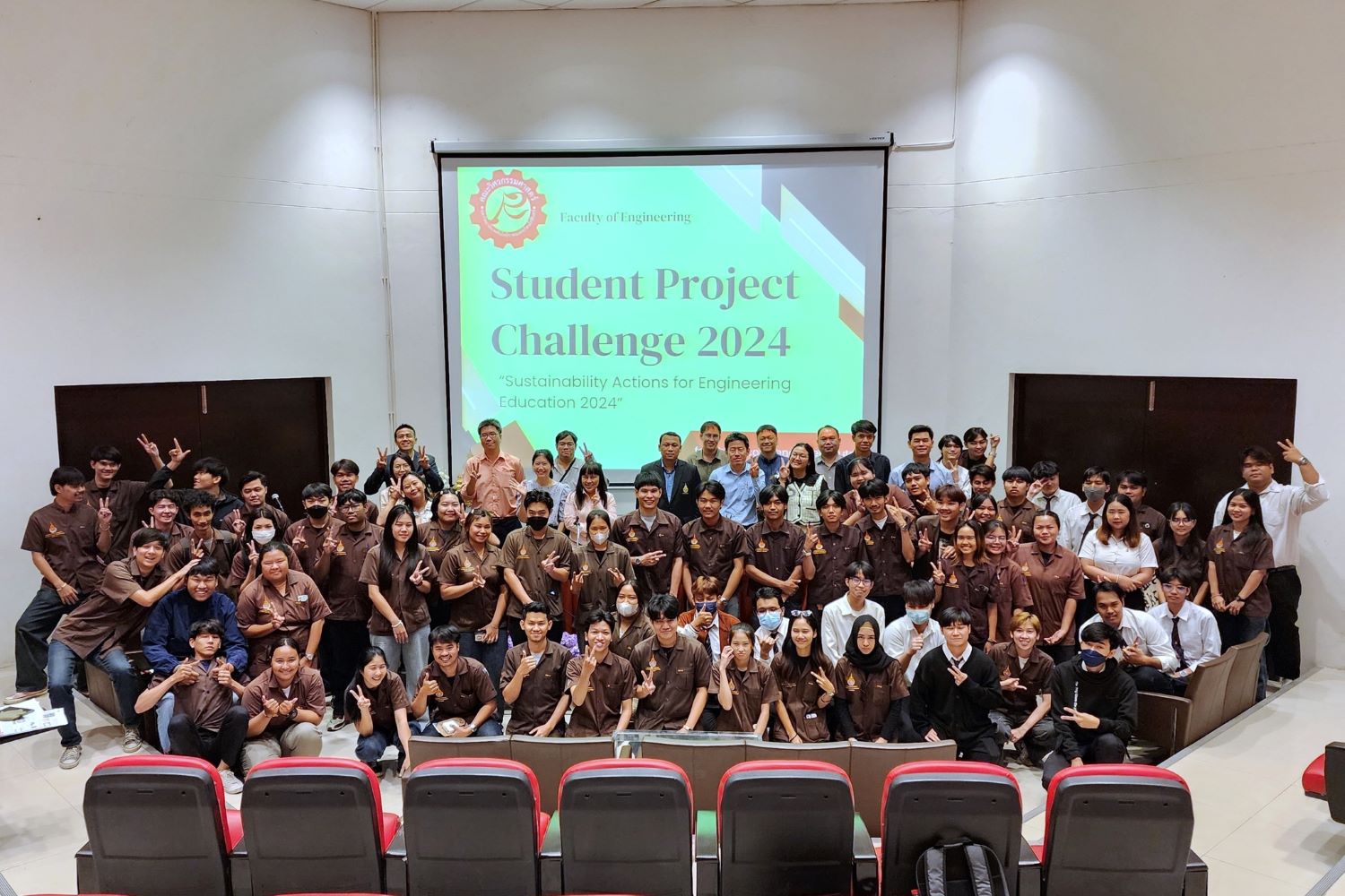 คณะวิศวกรรมศาสตร์ จัดโครงการส่งเสริมวิศวกรรมนวัตกร ภายใต้หัวข้อ “Sustainability Actions for Engineering Education 2024”