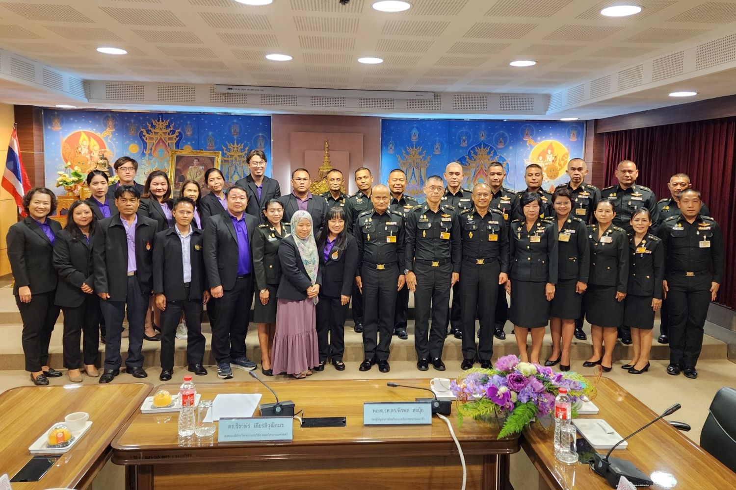 มหาวิทยาลัยเทคโนโลยีราชมงคลรัตนโกสินทร์ต้อนรับคณะผู้ศึกษาดูงาน จาก โรงเรียนนายร้อยพระจุลจอมเกล้า