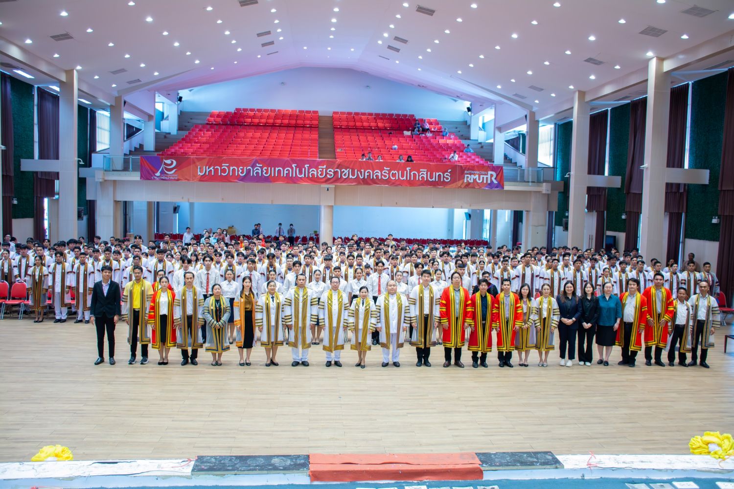 การฝึกซ้อมพิธีมอบปริญญาบัตร ครั้งที่ 38 ประจำปีการศึกษา 2566