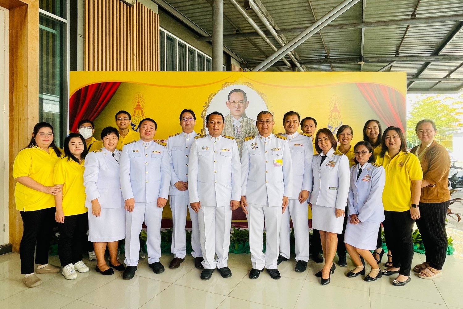 คณะวิศวกรรมศาสตร์ เข้าร่วมโครงการเฉลิมพระเกียรติสถาบันพระมหากษัตริย์ (วันพ่อแห่งชาติและวันชาติ)