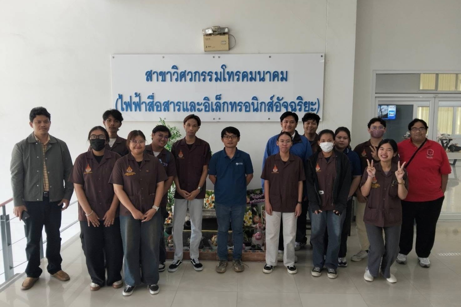 สาขาวิชาวิศวกรรมโทรคมนาคม จัดโครงการอบรมเครือข่ายโทรคมนาคมสำหรับงานด้านไฟฟ้าสื่อสารและอิเล็กทรอนิกส์อัจฉริยะ