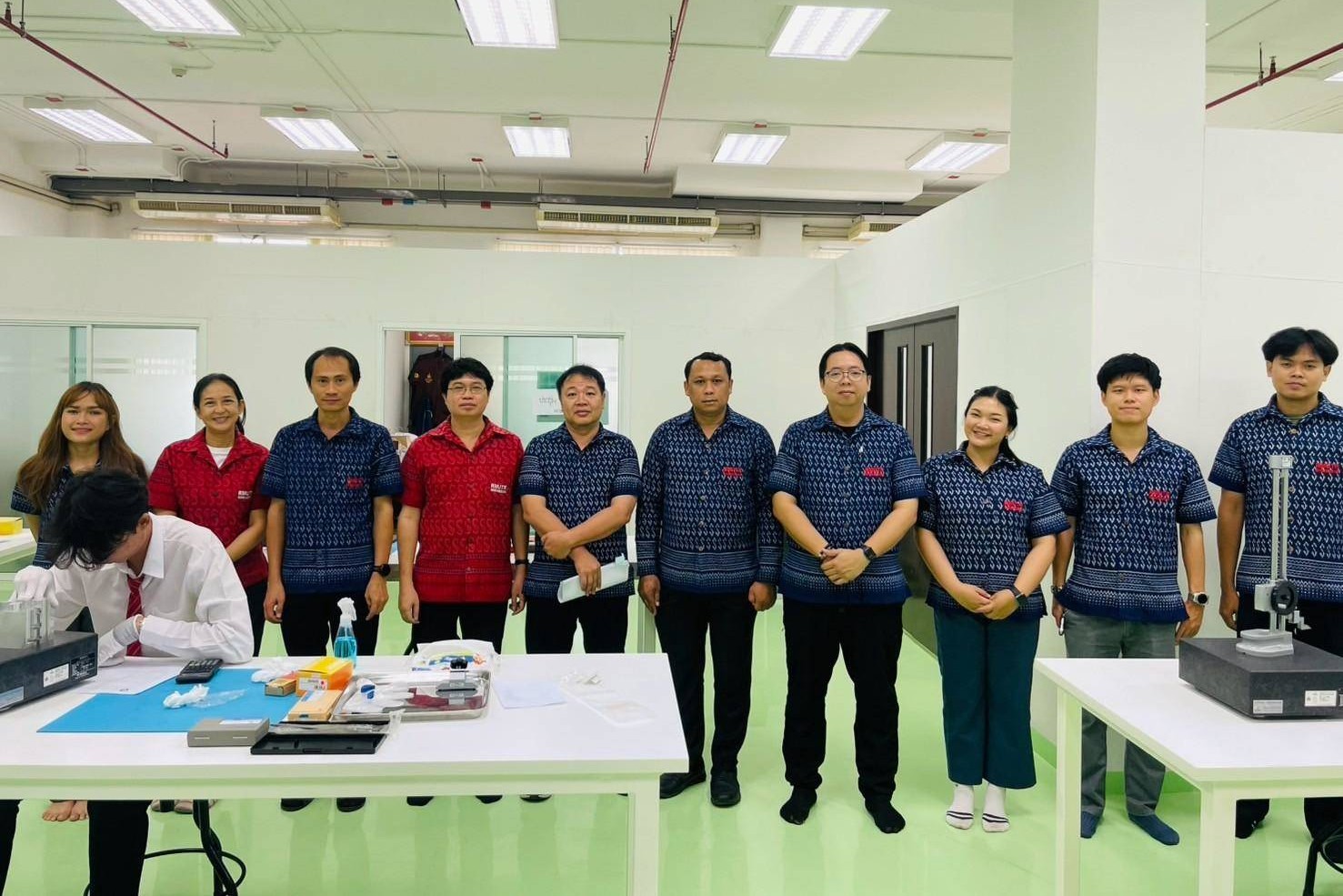 คณะวิศวกรรมศาสตร์ ได้จัดโครงการอบรมและทดสอบสมรรถนะ “การใช้เครื่องมือวัดด้านมิติ 5 เครื่องมือ”