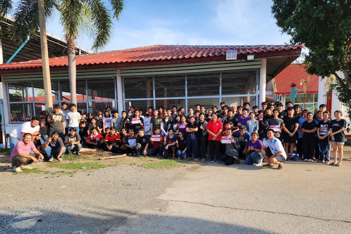 คณะวิศวกรรมศาสตร์ จัดโครงการวิศวะจิตอาสา ครั้งที่ 3
