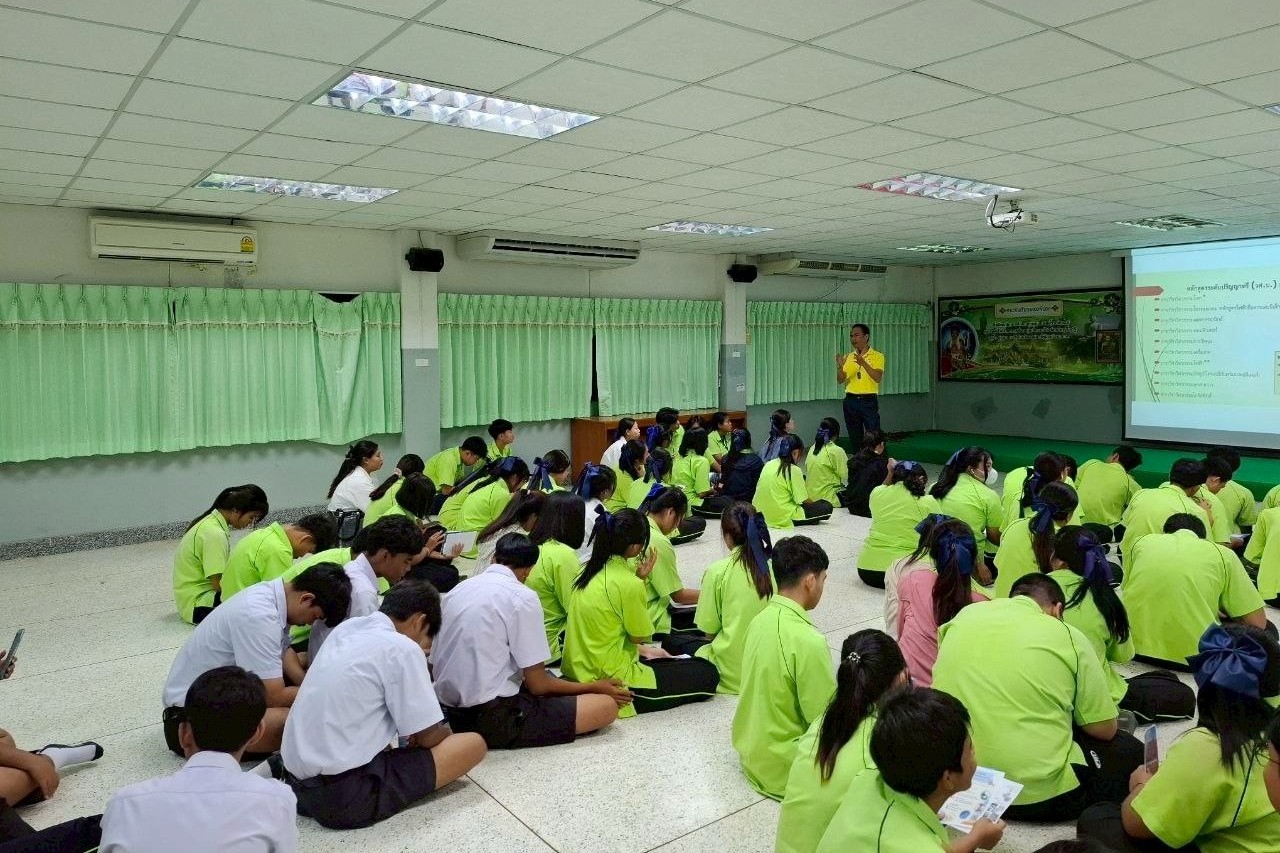 คณะวิศวกรรมศาสตร์ ได้รับเชิญเป็นวิทยากรในกิจกรรม “แนะแนวการศึกษา” ซึ่งจัดโดยโรงเรียนบรรหารแจ่มใสวิทยา 5