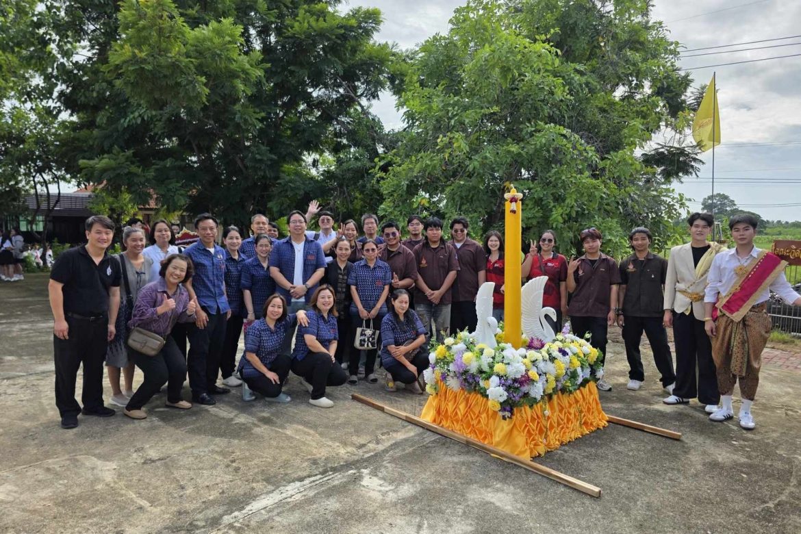 คณะวิศวกรรมศาสตร์ เข้าร่วมโครงการถวายเทียนพรรษาและผ้าอาบน้ำฝน ประจำปี 2569